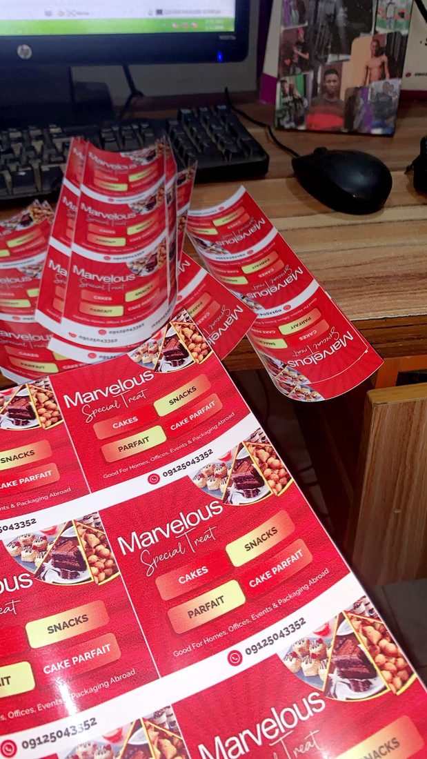 Food brand flyers
